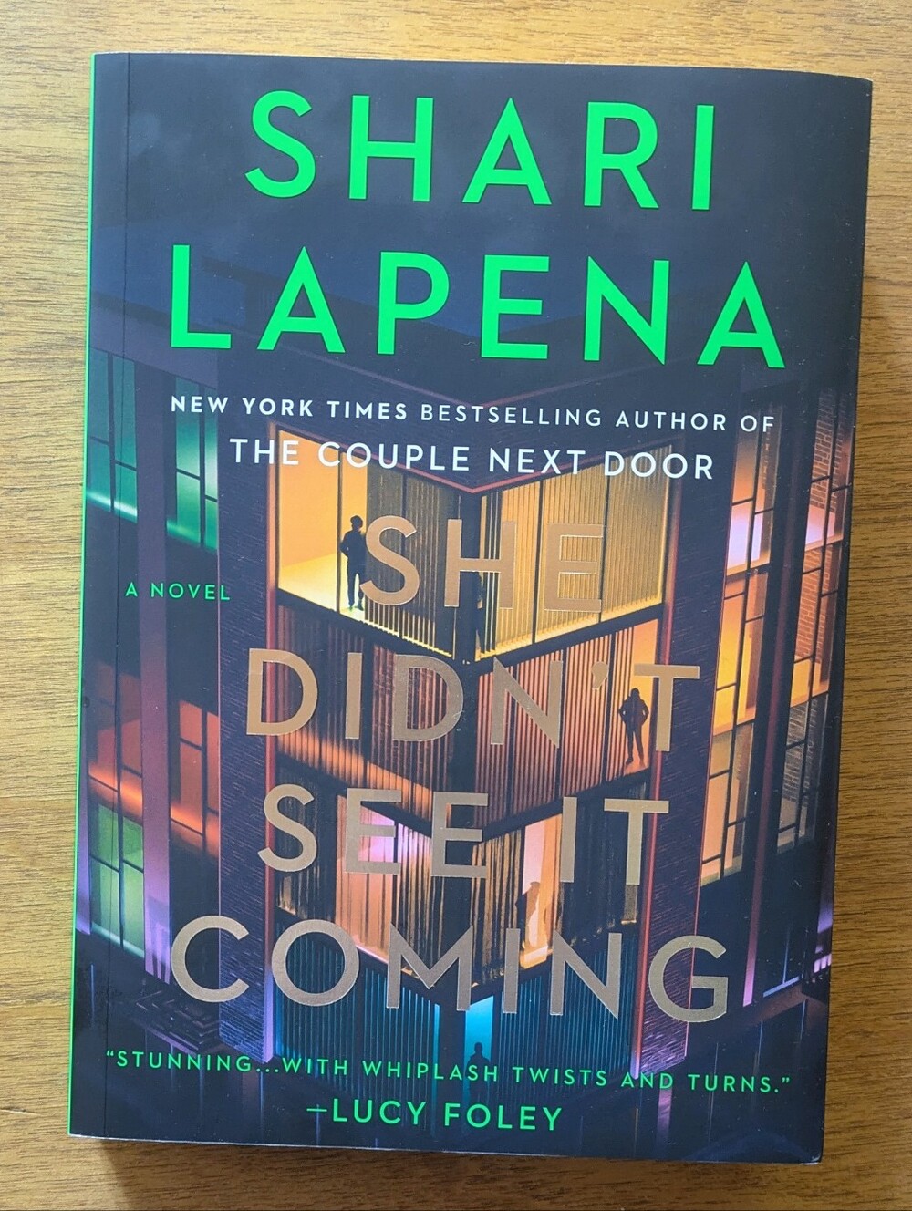 She Didn't See It Coming By Shari Lapena